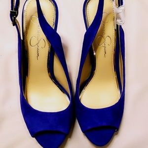 Jessica Simpson Slingback Opentoe Stiletto pumps